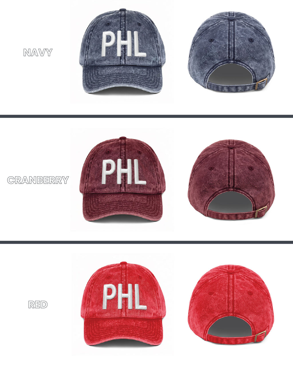 PHL Airport, Vintage Dad Hat