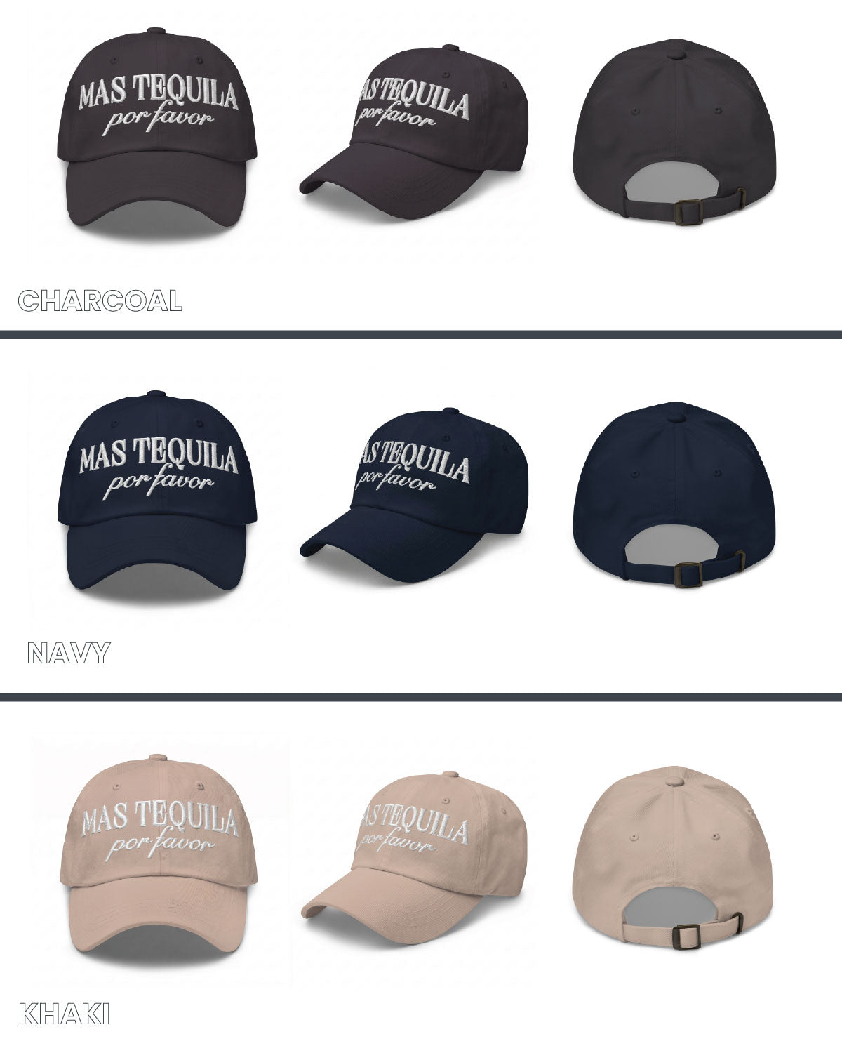 Mas Tequila Por Favor, Dad Hat