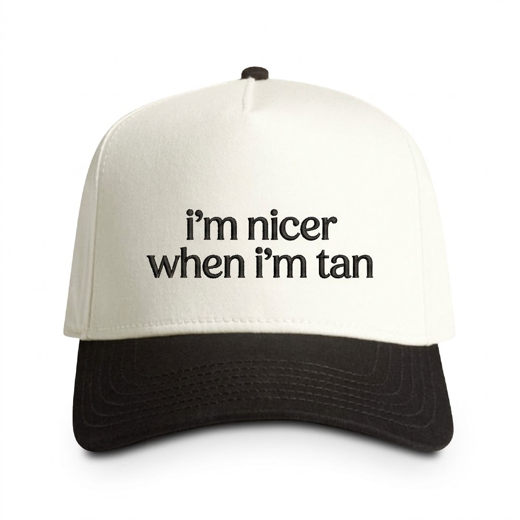 I'm Nicer When I'm Tan, Snapback