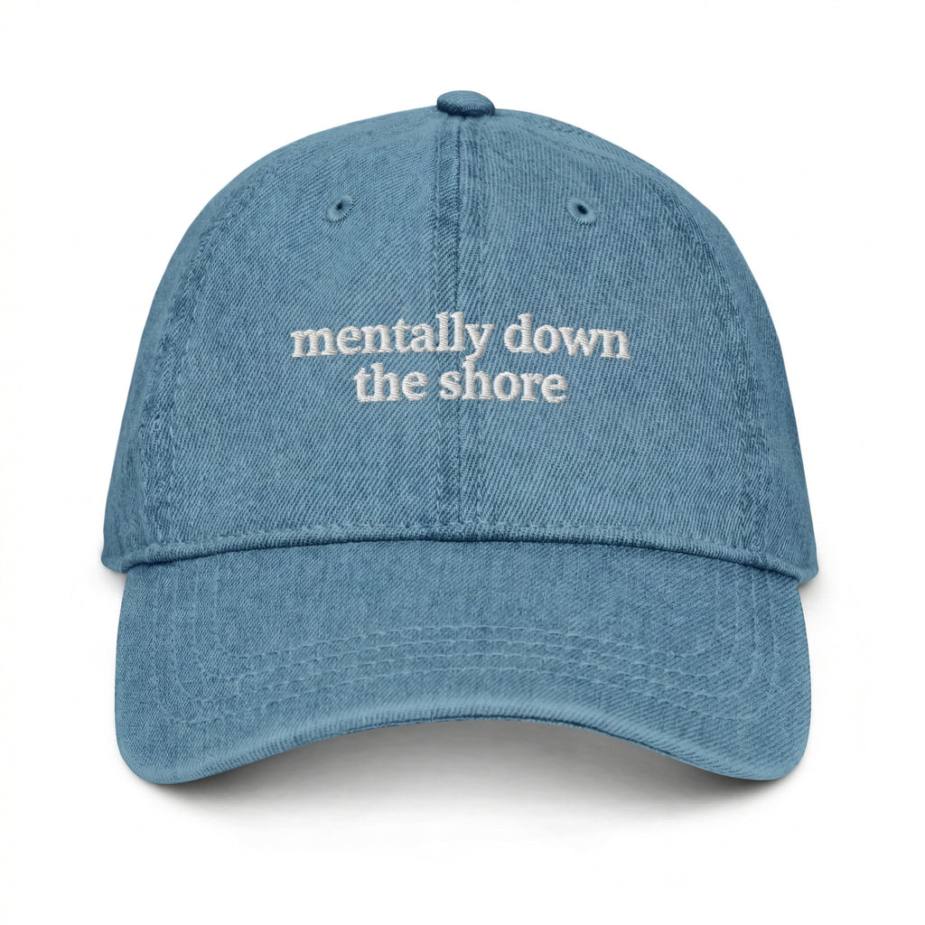 Mentally Down the Shore, Denim Dad Hat
