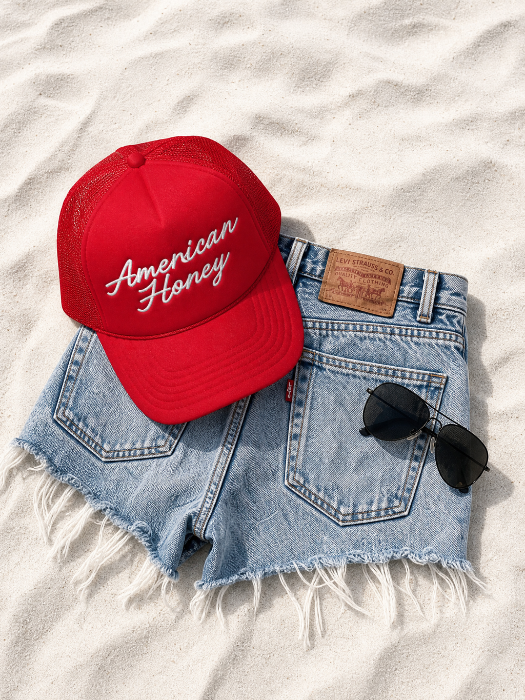 American Honey, Embroidered Trucker Hat