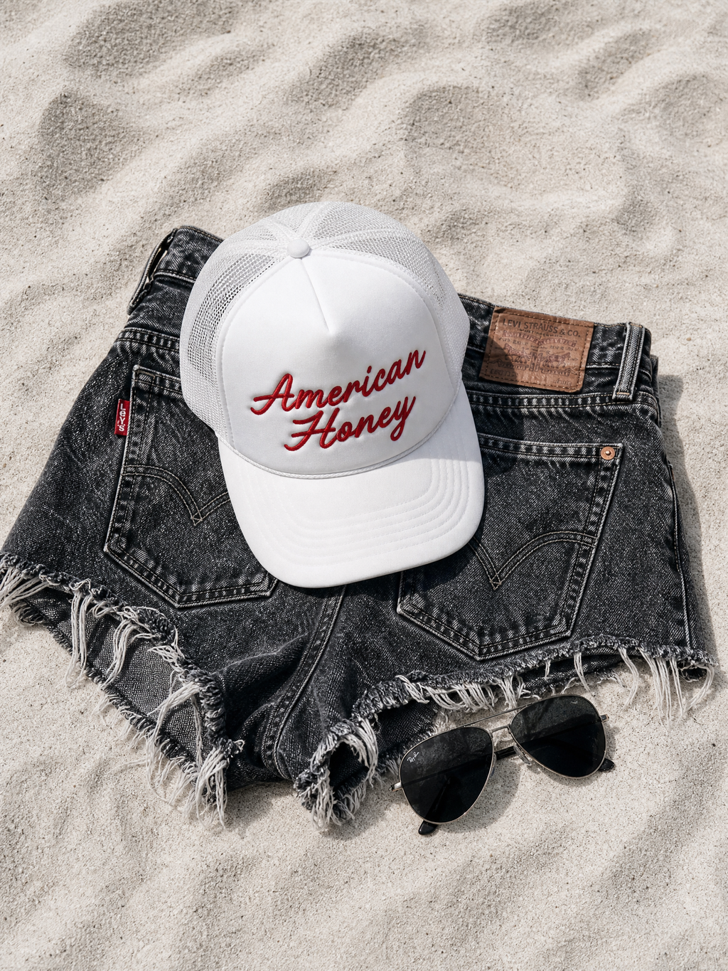 American Honey, Embroidered Trucker Hat