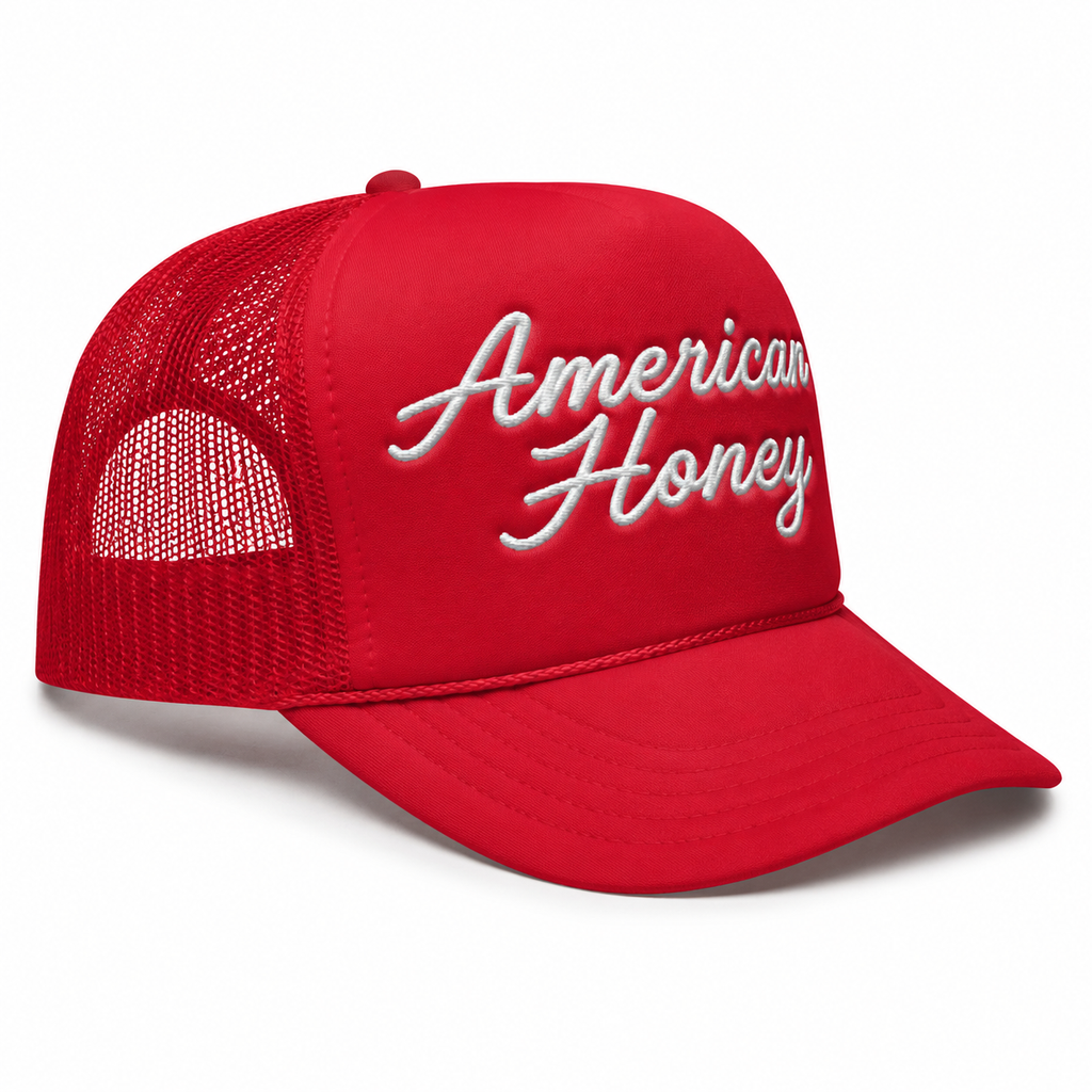 American Honey, Embroidered Trucker Hat