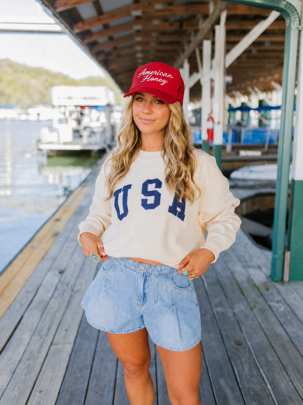 American Honey, Embroidered Trucker Hat