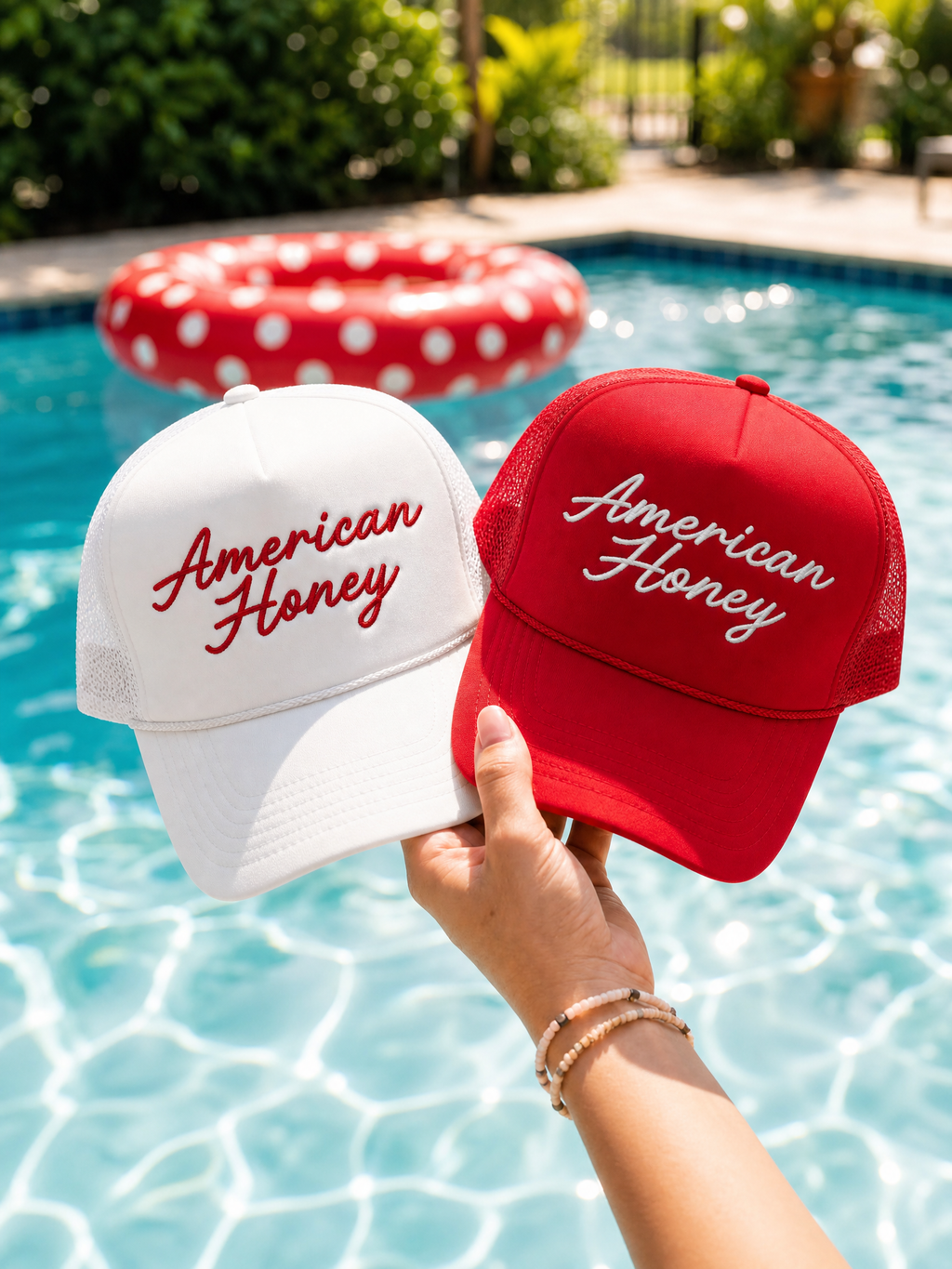 American Honey, Embroidered Trucker Hat